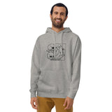 Skull Halloween Graphic Unisex Hoodie