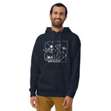 Skull Halloween Graphic Unisex Hoodie