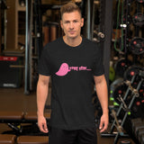 "Come Here" Graphic Design Unisex t-shirt