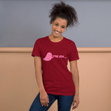 "Come Here" Graphic Design Unisex t-shirt