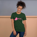 "Come Here" Graphic Design Unisex t-shirt