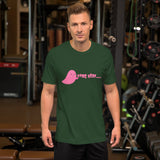 "Come Here" Graphic Design Unisex t-shirt