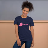 "Come Here" Graphic Design Unisex t-shirt